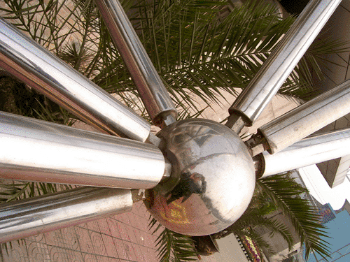 铜仁不锈钢螺栓球网架